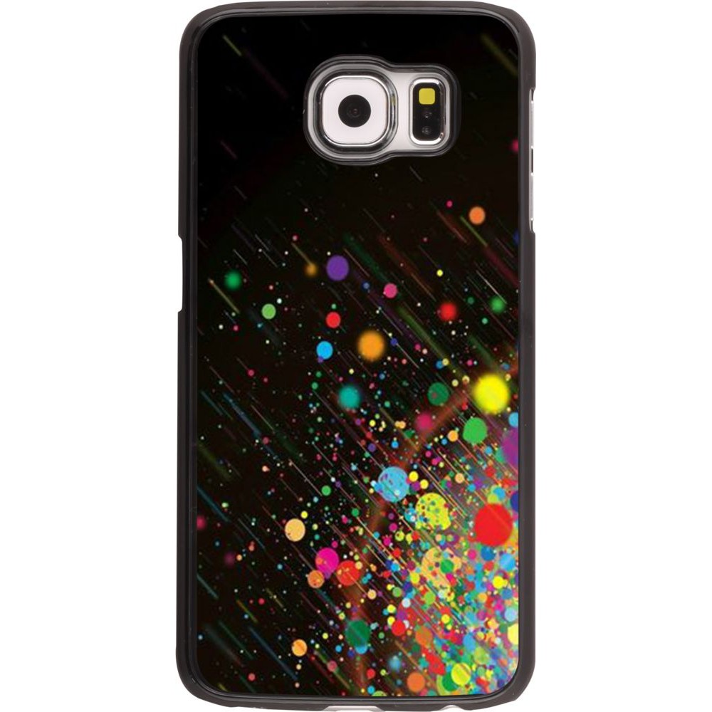 Coque Samsung Galaxy S6 - Abstract bubule lines
