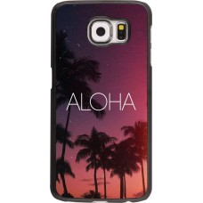 Hülle Samsung Galaxy S6 - Aloha Sunset Palms