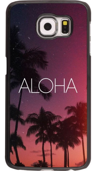 Hülle Samsung Galaxy S6 - Aloha Sunset Palms