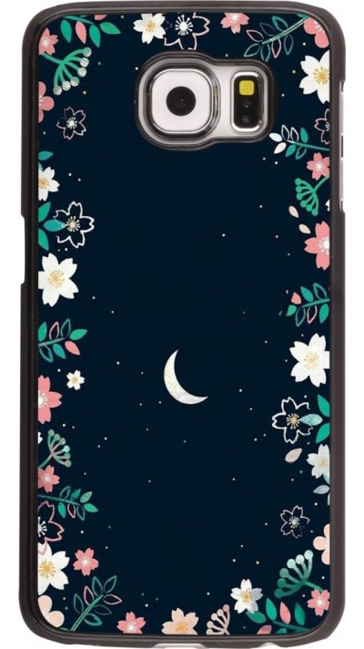 Coque Samsung Galaxy S6 - Flowers space