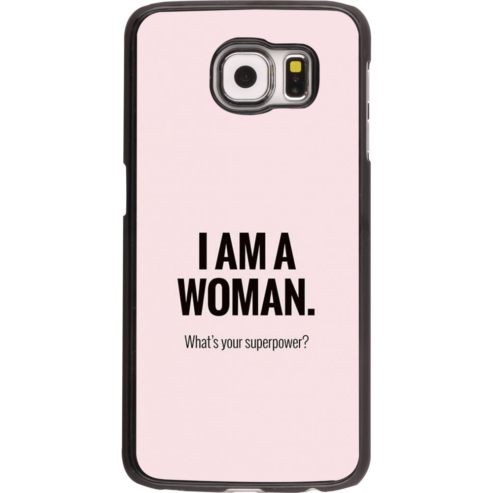 Coque Samsung Galaxy S6 - I am a woman