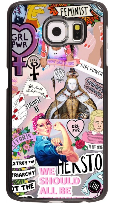 Coque Samsung Galaxy S6 - Girl Power Collage