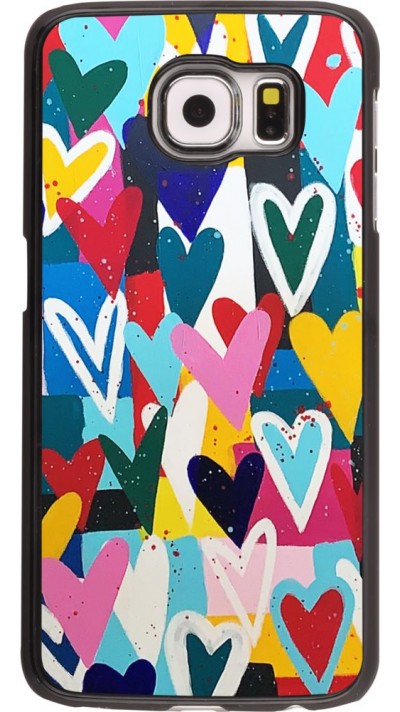 Coque Samsung Galaxy S6 - Joyful Hearts