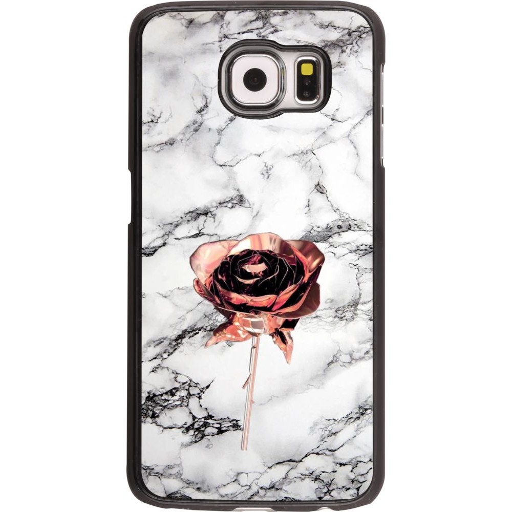 Coque Samsung Galaxy S6 - Marble Rose Gold