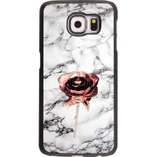 Hülle Samsung Galaxy S6 - Marble Rose Gold