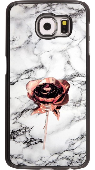 Coque Samsung Galaxy S6 - Marble Rose Gold