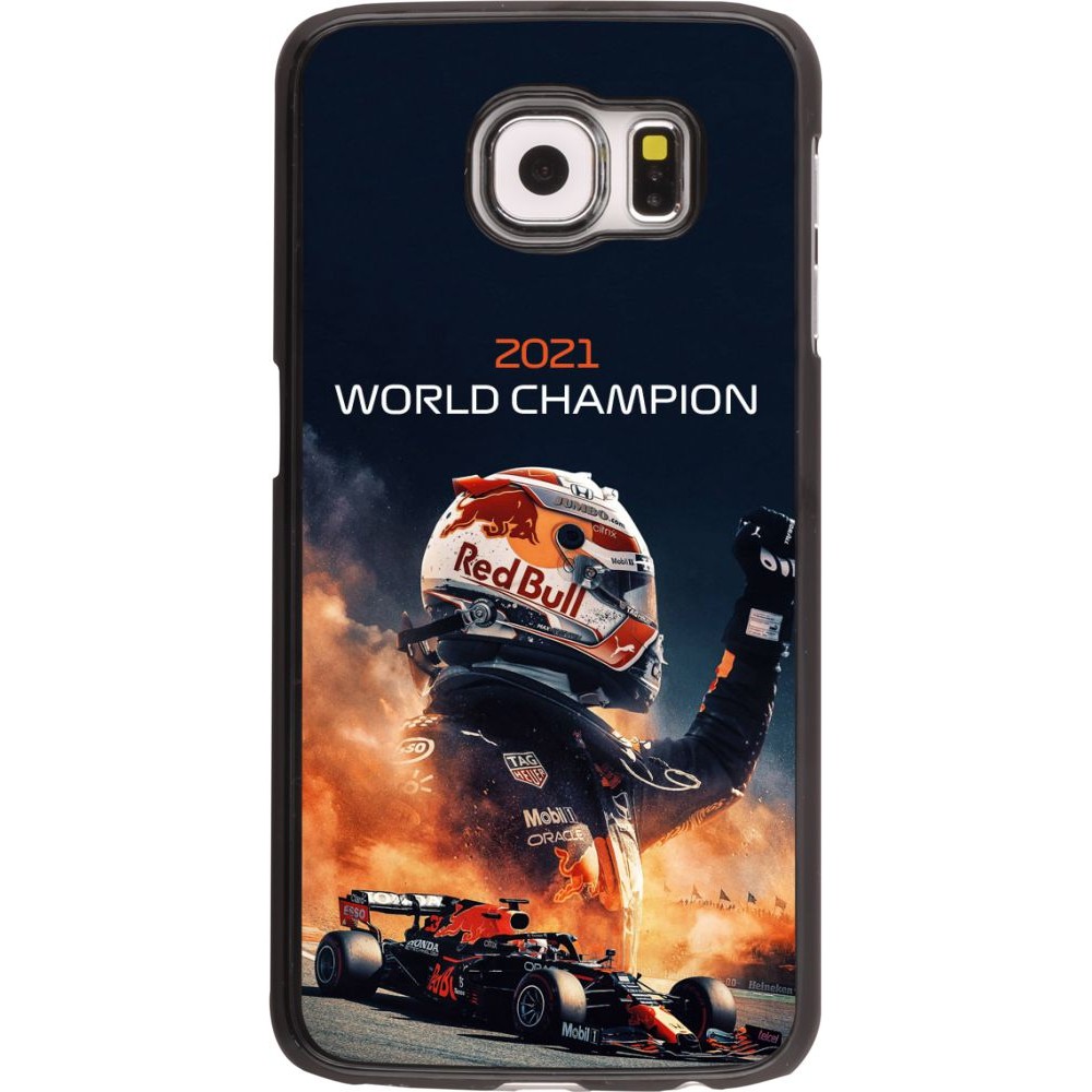 Coque Samsung Galaxy S6 - Max Verstappen 2021 World Champion