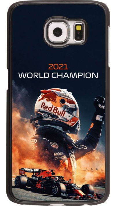 Hülle Samsung Galaxy S6 - Max Verstappen 2021 World Champion