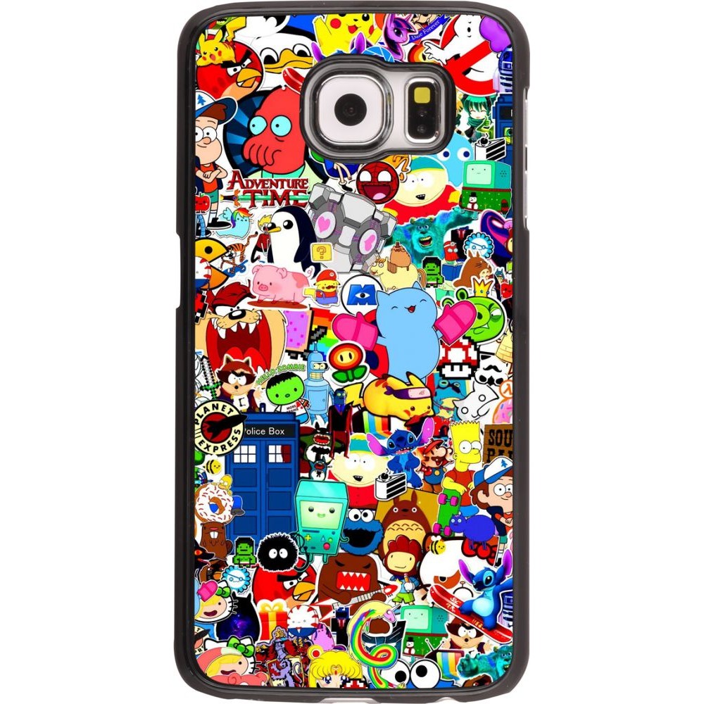 Coque Samsung Galaxy S6 - Mixed cartoons