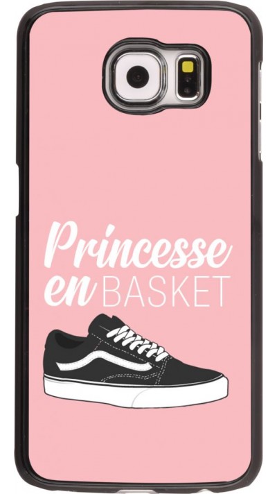 Hülle Samsung Galaxy S6 - princesse en basket