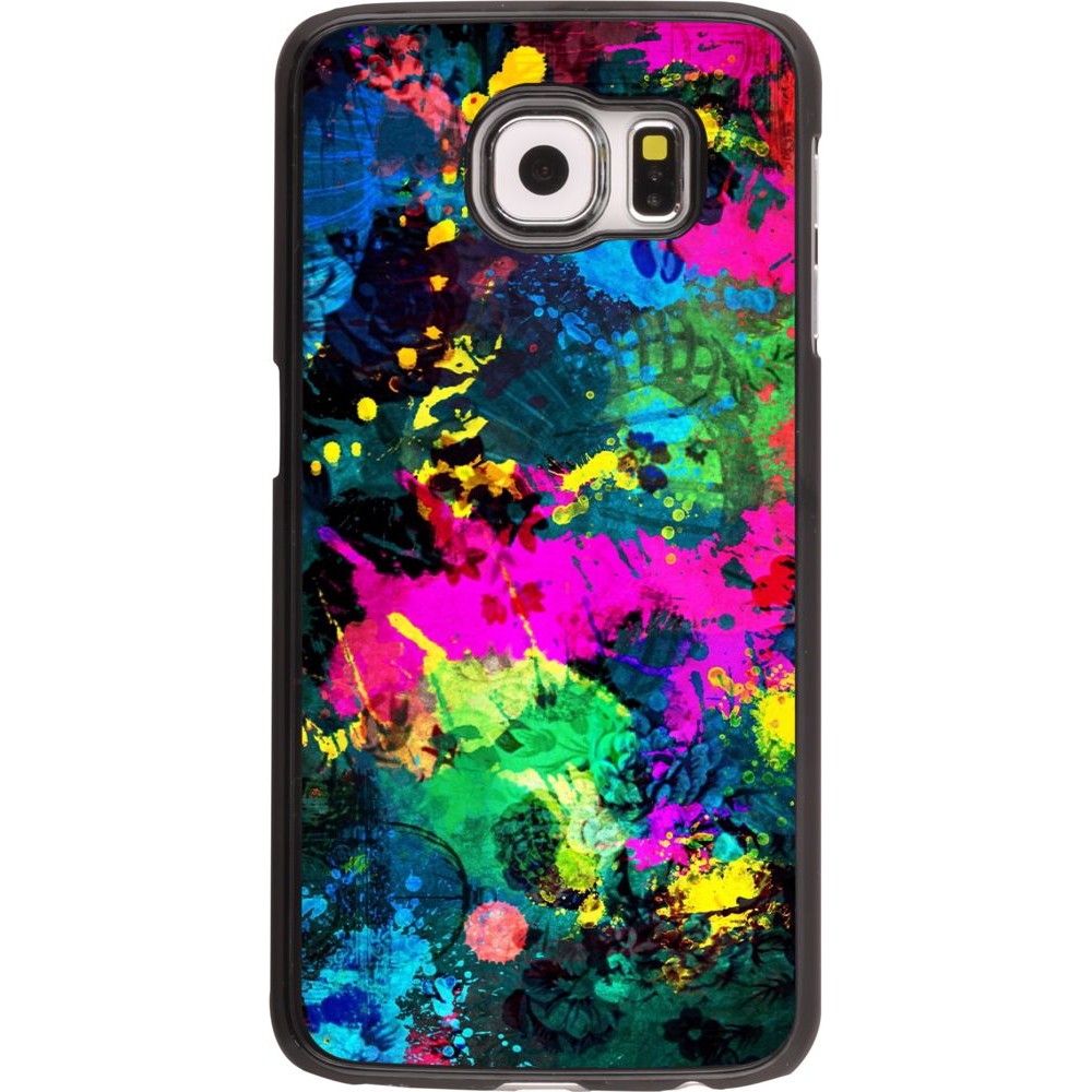 Coque Samsung Galaxy S6 - splash paint