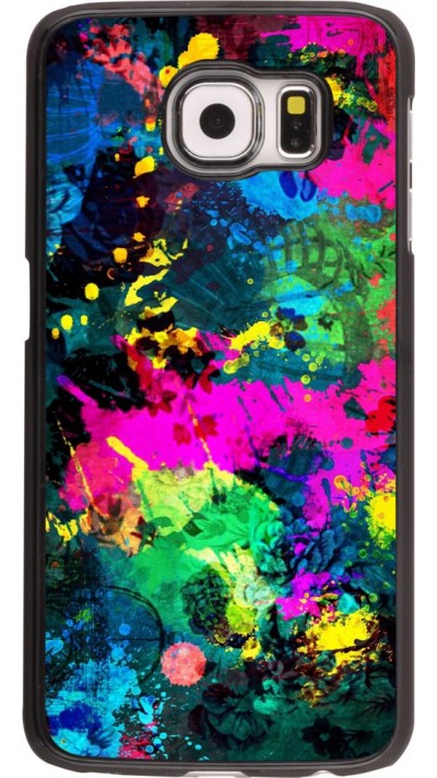 Coque Samsung Galaxy S6 - splash paint