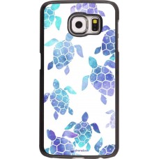 Coque Samsung Galaxy S6 - Turtles pattern watercolor