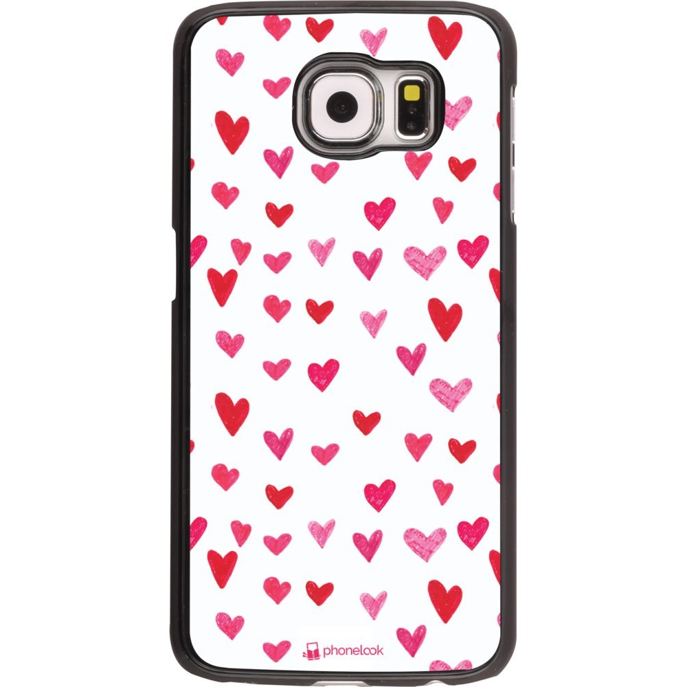 Hülle Samsung Galaxy S6 - Valentine 2022 Many pink hearts