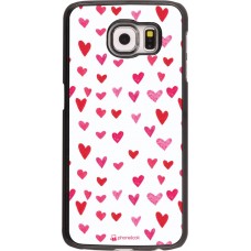 Coque Samsung Galaxy S6 - Valentine 2022 Many pink hearts