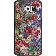 Hülle Samsung Galaxy S6 - Vintage Art Flowers