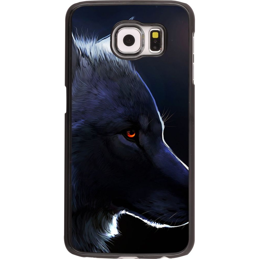 Hülle Samsung Galaxy S6 -  Wolf Shape