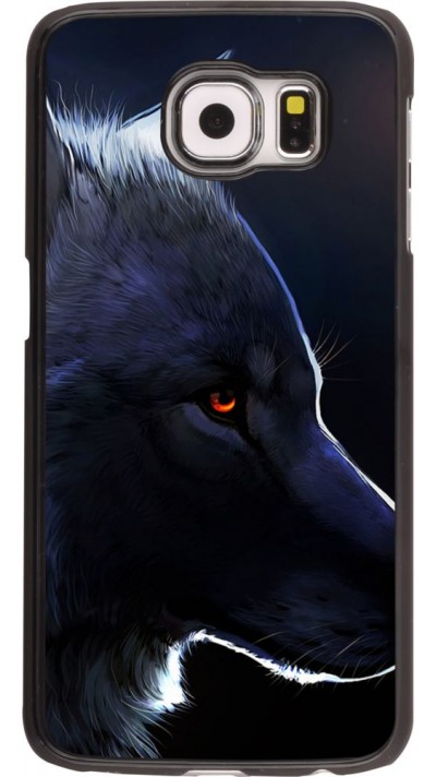 Hülle Samsung Galaxy S6 -  Wolf Shape