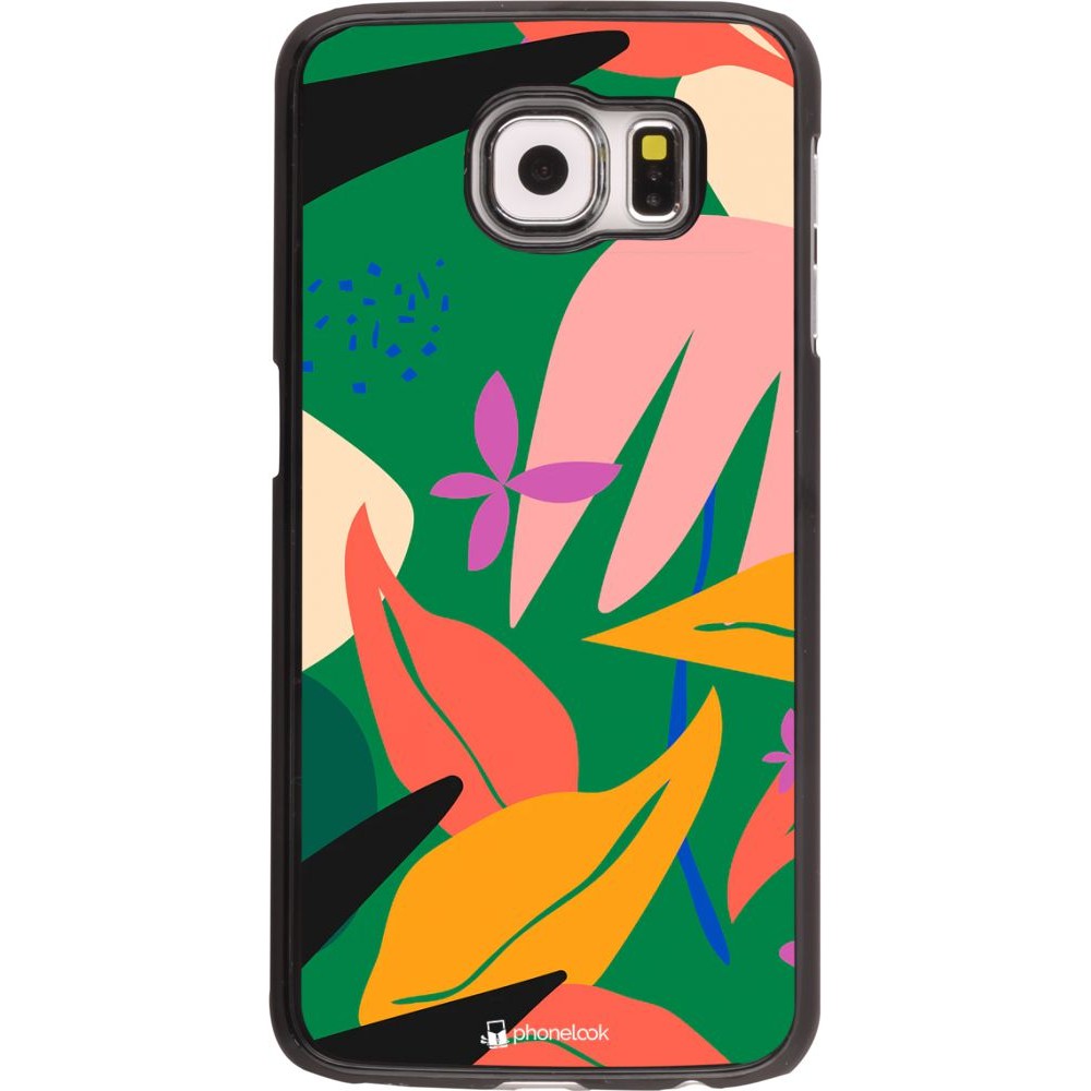 Coque Samsung Galaxy S6 edge - Abstract Jungle