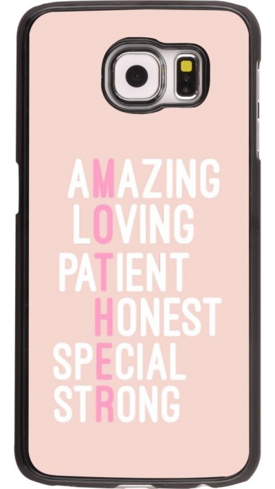 Coque Samsung Galaxy S6 edge - Amazing Mom 2022