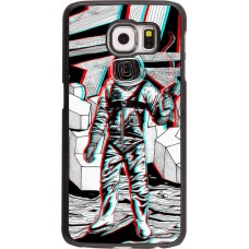 Hülle Samsung Galaxy S6 edge - Anaglyph Astronaut