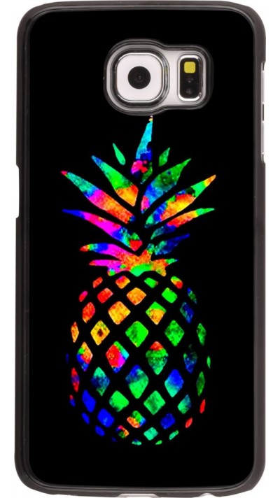Coque Samsung Galaxy S6 edge - Ananas Multi-colors