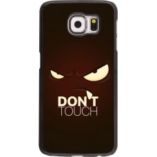 Hülle Samsung Galaxy S6 edge - Angry Dont Touch