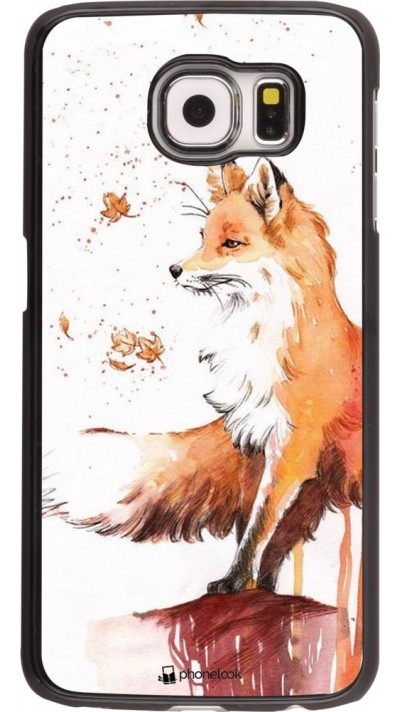 Coque Samsung Galaxy S6 edge - Autumn 21 Fox