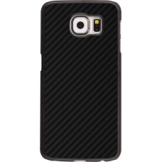 Hülle Samsung Galaxy S6 edge - Carbon Basic