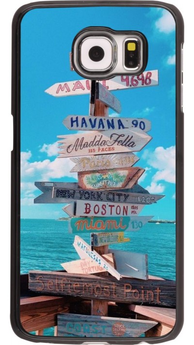 Coque Samsung Galaxy S6 edge - Cool Cities Directions