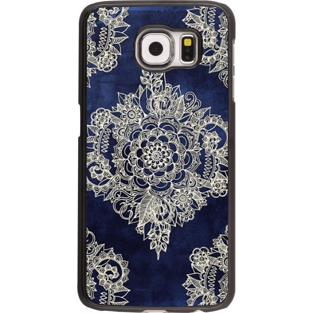 Hülle Samsung Galaxy S6 edge - Cream Flower Moroccan