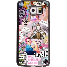 Coque Samsung Galaxy S6 edge - Girl Power Collage