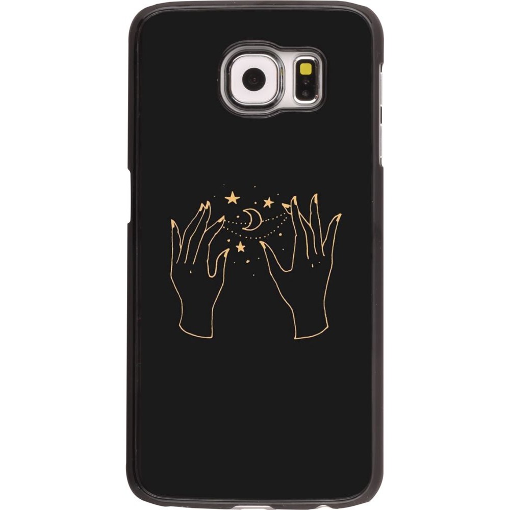 Coque Samsung Galaxy S6 edge - Grey magic hands