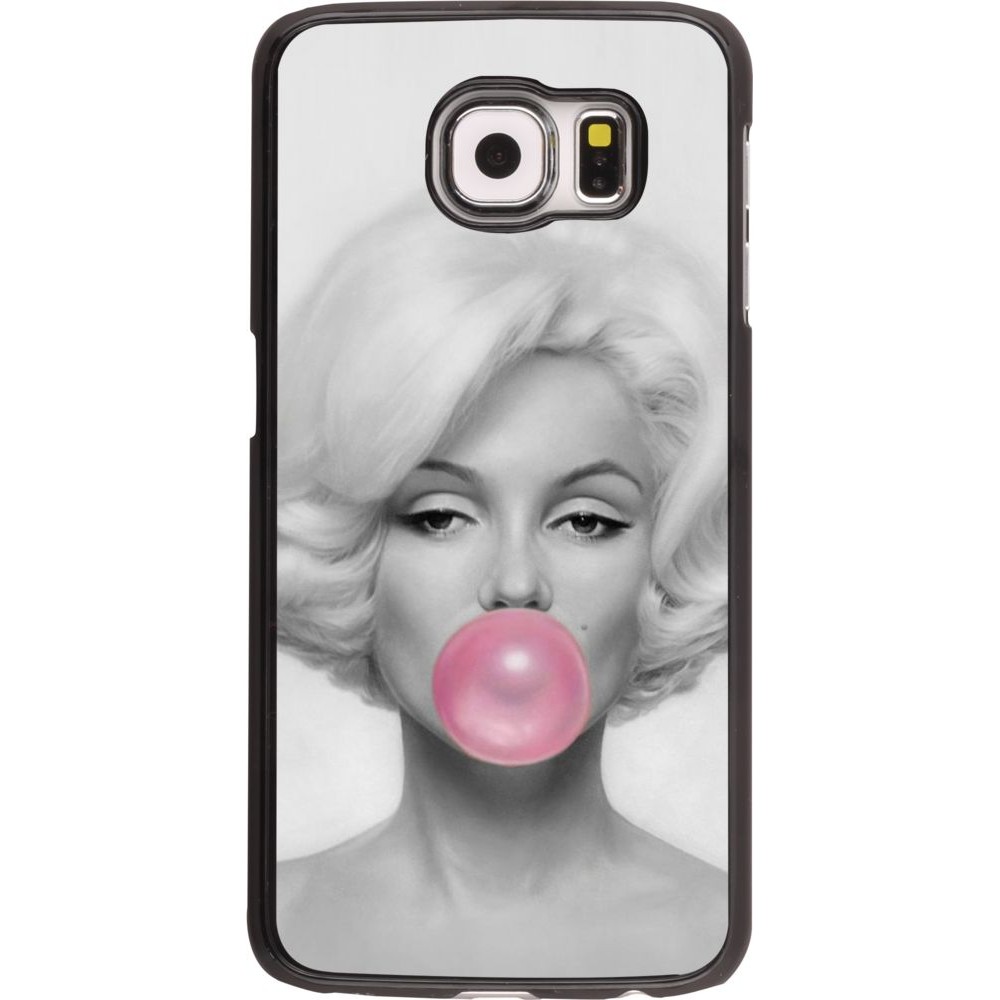 Hülle Samsung Galaxy S6 edge  Marilyn Bubble