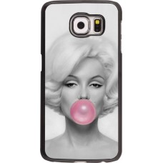 Hülle Samsung Galaxy S6 edge  Marilyn Bubble