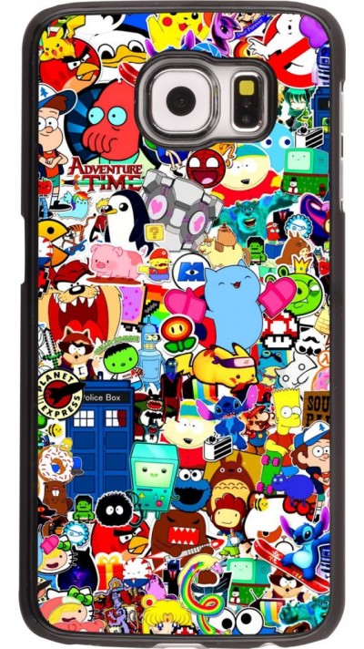 Coque Samsung Galaxy S6 edge - Mixed cartoons