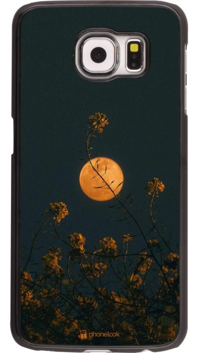 Hülle Samsung Galaxy S6 edge - Moon Flowers