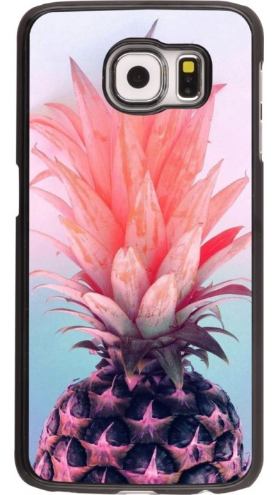 Coque Samsung Galaxy S6 edge - Purple Pink Pineapple