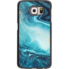 Hülle Samsung Galaxy S6 edge - Sea Foam Blue