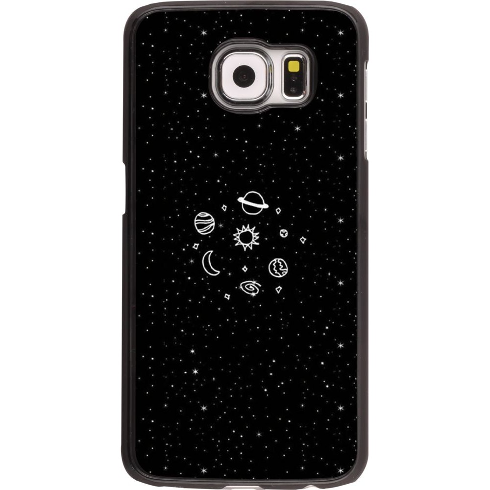 Coque Samsung Galaxy S6 edge - Space Doodle