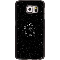 Coque Samsung Galaxy S6 edge - Space Doodle