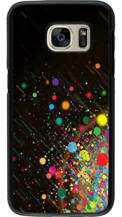 Coque Samsung Galaxy S7 - Abstract bubule lines