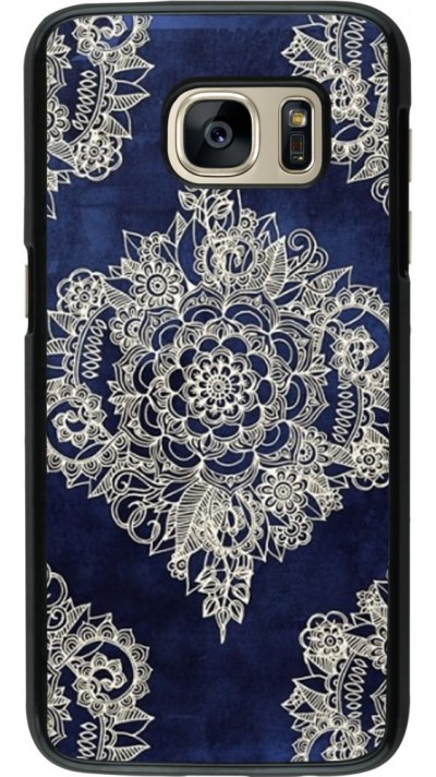 Coque Samsung Galaxy S7 - Cream Flower Moroccan