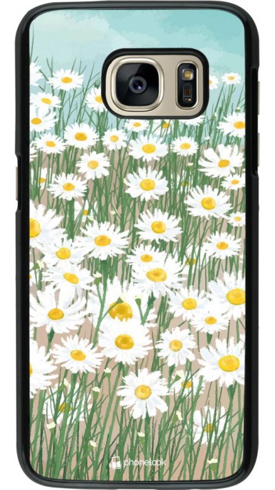 Hülle Samsung Galaxy S7 - Flower Field Art