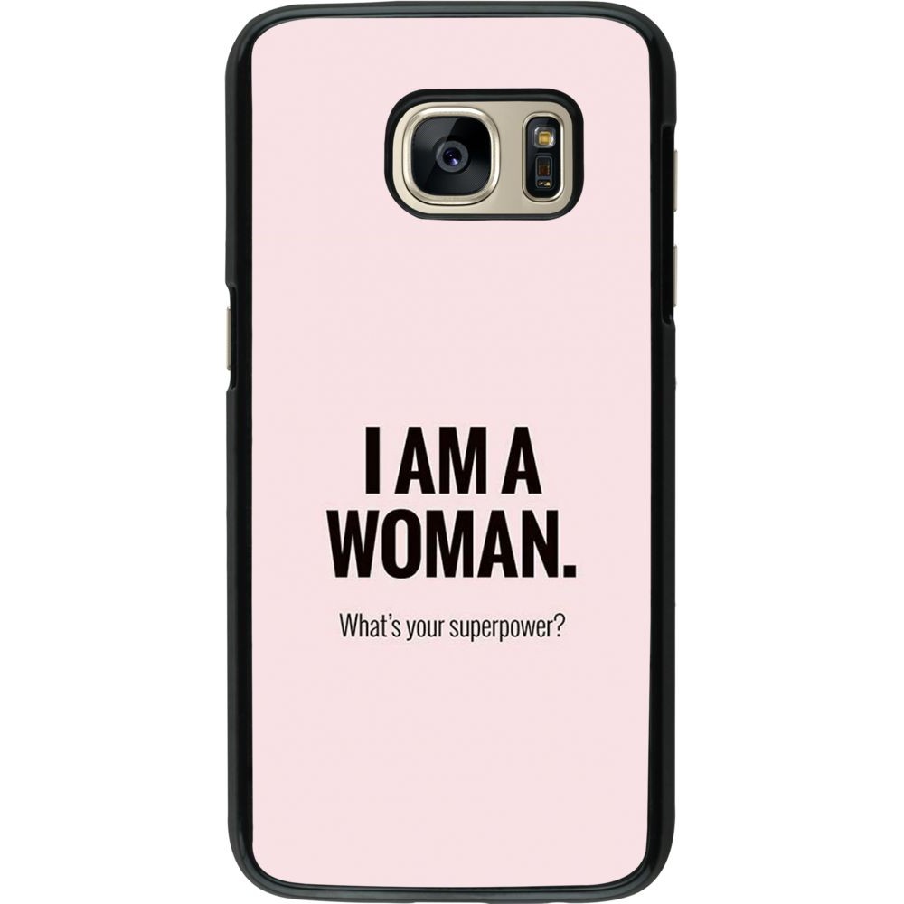 Coque Samsung Galaxy S7 - I am a woman