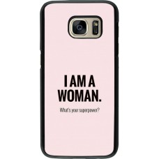 Coque Samsung Galaxy S7 - I am a woman