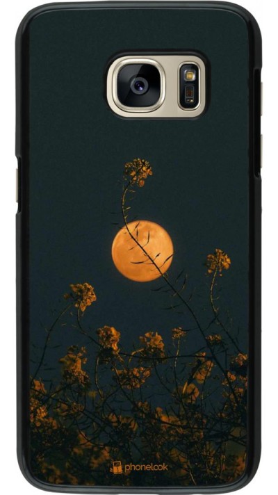 Coque Samsung Galaxy S7 - Moon Flowers