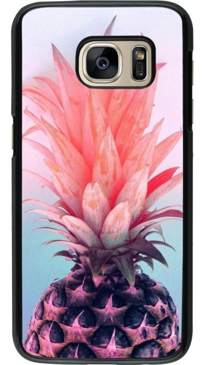 Coque Samsung Galaxy S7 - Purple Pink Pineapple