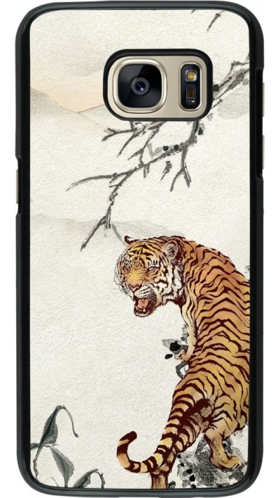 Coque Samsung Galaxy S7 - Roaring Tiger