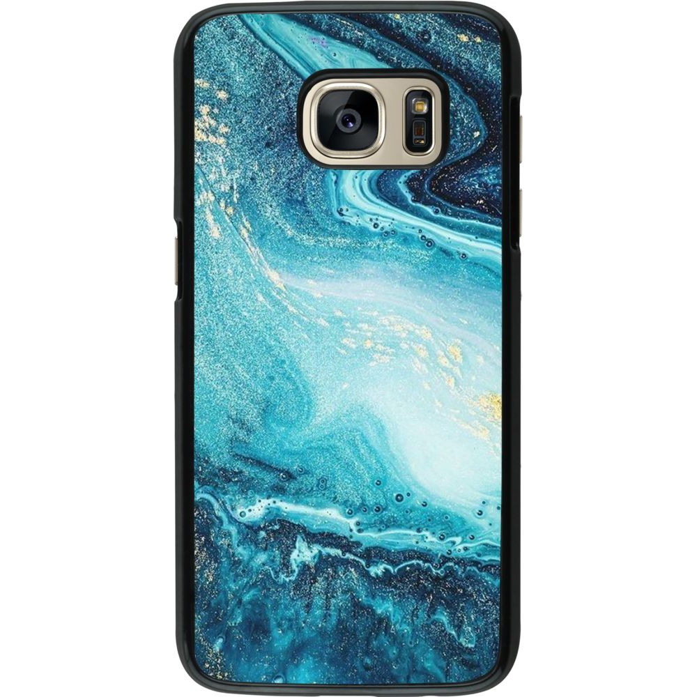 Hülle Samsung Galaxy S7 - Sea Foam Blue